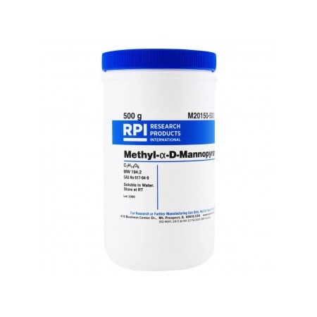 Rpi Methyl-a-D-Mannopyranoside, 500 G M20150-500.0